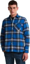 Barbour + Bowmont Authentic Highland Check Flannel Ecru