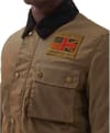 Barbour + B.Intl Workers Wax Jacket Sand - 4