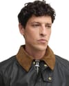 Barbour + Festive Ashby Wax Jacket Sage/Evergreen - 4