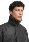 Barbour + Festive Ashby Wax Jacket Sage/Evergreen - 5