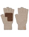 Banxs Fingerless Gloves Light Brown + Barts