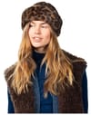 Barts + Fur Cable Bandhat Print Brown