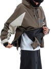 Beyond Medals + Retro Anorak 2L Dark Brown - 7