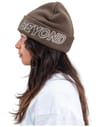 Beyond Medals + Outline Beanie Brown - 5