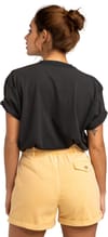 Billabong + Beach Sun Denim Shorts Peach Punch - 3