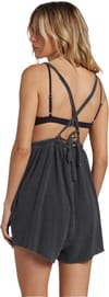 Billabong + On Vacay Romper Black Pebble