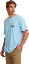 Billabong + Sun Down Adiv SS Tee Coastal Blue - 3