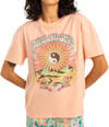 In The Balance SS Tee W Soft Peach + Billabong