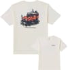 Abandon Adiv SS Tee Off White + Billabong