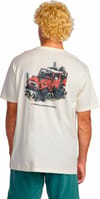Billabong + Abandon Adiv SS Tee Off White - 5