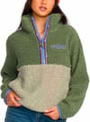 Horizon Mock Neck Half Zip Fleece W Treehugger + Billabong
