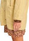Billabong + U R Golden Quilted Jacket W Light Olive - 5