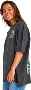 Billabong + Daydream Away SS Tee W Off Black - 4