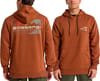 Compass Pullover Fleece Rust + Billabong