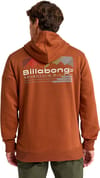 Billabong + Compass Pullover Fleece Rust - 3