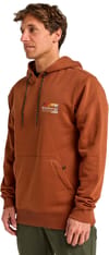 Billabong + Compass Pullover Fleece Rust - 4