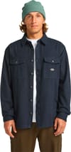 Billabong + Del Mar Flannel Shirt Dark Navy - 3