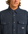 Billabong + Del Mar Flannel Shirt Dark Navy - 5