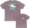 Gimmicks SS Tee Dusty Purple + Billabong