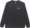 Crayon Wave LS Tee Washed Black + Billabong