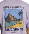Billabong + Post Cards Adiv Premium SS Tee Purple Ash - 7