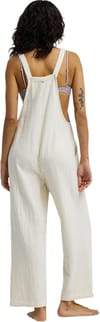 Billabong + Pacific Time Jumpsuit White Cap