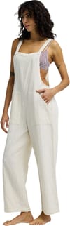 Billabong + Pacific Time Jumpsuit White Cap - 4