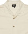 Billabong + Vacay Linen SS Shirt Off White - 3