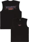 Burleigh Muscle Top Black + Billabong
