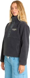 Billabong + Horizon Sherpa Mock Neck Black Sands - 4