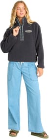 Billabong + Horizon Sherpa Mock Neck Black Sands - 5