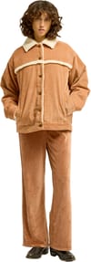 Billabong + Cord In Love Trucker Jacket Sugar Almond - 5