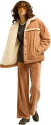 Billabong + Cord In Love Trucker Jacket Sugar Almond - 6