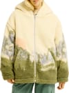 Fun Call Sherpa Oversize Jacket Black + Billabong