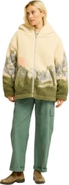 Billabong + Fun Call Sherpa Oversize Jacket Black - 4