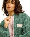 Billabong + College Picture Sherpa Vest Stormy Seas - 5