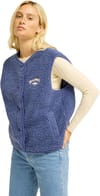 Billabong + Be Happy Sherpa Vest True Navy