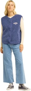 Billabong + Be Happy Sherpa Vest True Navy - 5