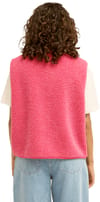Billabong + Be Happy Sherpa Vest Paradise Pink - 3