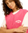 Billabong + Be Happy Sherpa Vest Paradise Pink - 4