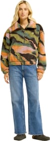 Billabong + Barra Half Zip Black Pebble - 4