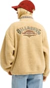 Billabong + Stone Town Sherpa Vest Oat - 4