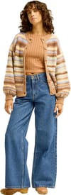 Billabong + Bayside Stripes Cardigans Sugar Almond - 4