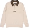 Winton Half Zip Sweatshirt Oatmeal + Billabong