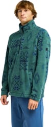 Billabong + Boundary Mock Neck Smoke Pine - 4