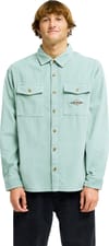 Billabong + Bong Days Corduroy Shirt Blue Surf - 3