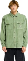 Billabong + Bong Days Corduroy Shirt Hedge Green - 3