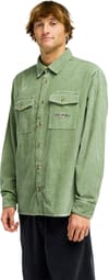 Billabong + Bong Days Corduroy Shirt Hedge Green - 4