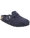 Birkenstock + Boston Shearling Leather/Suede Regular New Navy