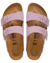 Birkenstock + Arizona Birkibuc Narrow Faded Purple - 3